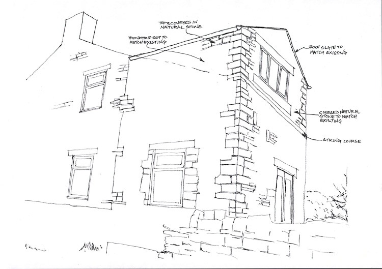 queensbury extension sketch
