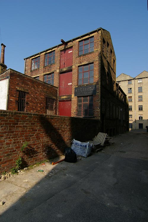 derelict buildings before