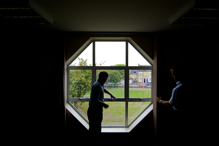 octagonal window